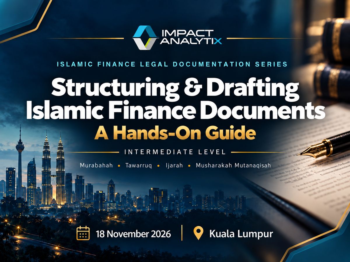 Structuring and Drafting Islamic Finance Documents, 18 November 2026